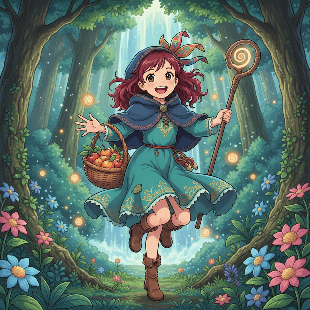 Anime Character - Anime style AI art prompt example for character - anime, character